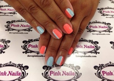 Baby-Blue-and-Coral-Soft-Gel-Nails-640x480