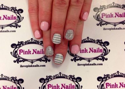 Baby-Pink-and-Solver-Stripe-Nails-640x640